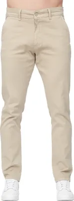 Image de Duck and Cover - Pantalon chino « Moretor » pour homme BG882 (34L) (couleur pierre)