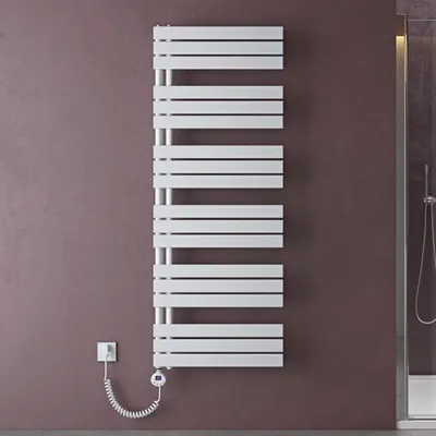 Produktbild von doporro Heizkörper Bad Handtuchheizkörper 159x60cm Badezimmer Badheizkörper Badheizung Handtuchtrockner Handtuchwärmer Seitenanschluss Weiß mit Heizstab 600w