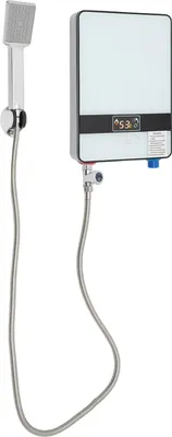 Produktbild von Elektrischer Durchlauferhitzer, Duschset fürs Bad, 220V 6500W, IPX4, in Weiß