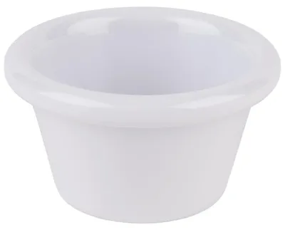 Produktbild von APS 83782 Dipschälchen CASUAL, Melamin, 80 ml, Ø 8 cm, Höhe 4,5 cm, weiß, 24 Stück