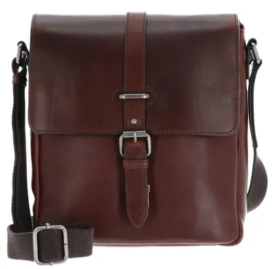 Imagen del producto de LEONHARD HEYDEN Cuero bolso bandolera bolsa de tabletas Roma Umhängetasche 5367 Braun marrón oscuro