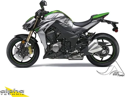 Produktbild von Stompgrip schwarz, Kawasaki Z1000, 2010-16 Z1000 ZRT00F