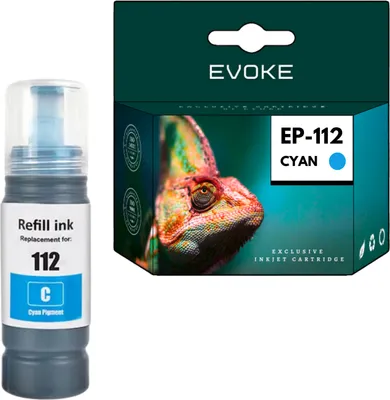 Produktbild von Patrone für Epson 112 XL Cyan ️️ L15150 L15160 L6570 M15140 L6460 L15180 ️