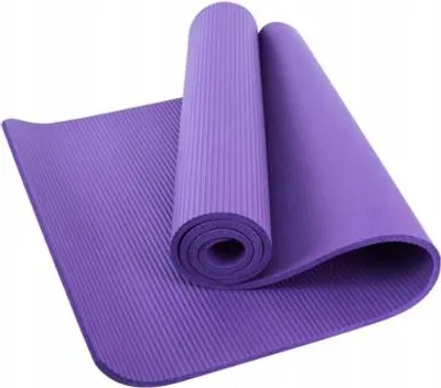 Produktbild von XXL Yogamatte NBR Rutschfest 183x80cm - Weiche Gymnastikmatte für Fitness & Pilates 1cm Dick