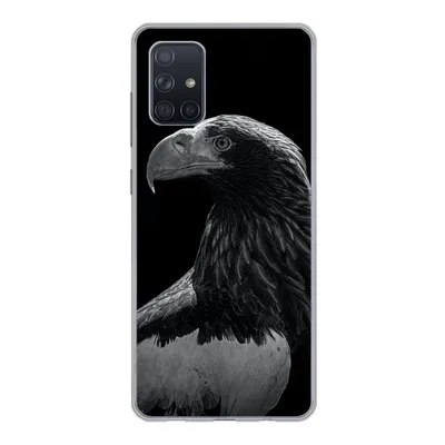 Produktbild von MuchoWow® Handyhülle Schutzhülle Hülle für Samsung Galaxy A51 Adler - Nahaufnahme - Schnabel Silikon Softcase Handy Hülle - Schutzabdeckung