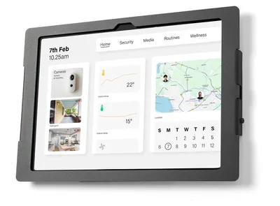 Obrázek produktu pro Držák na tablet na zeď | Robustní držák na tablet | Ideální pro domácí i kancelářské použití