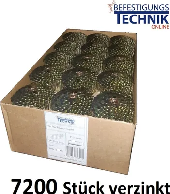 Produktbild von Dachpappnägel 3,1x22mm Ring verzinkt für Dachpappnagler Prebena Bostitch Makita AN454