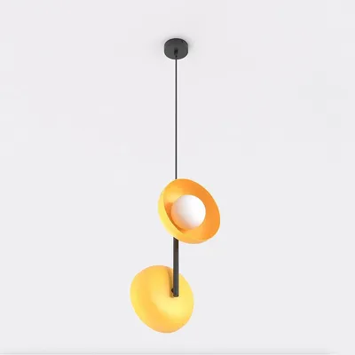 Productafbeelding van Hanglamp Vanila oranje van staal