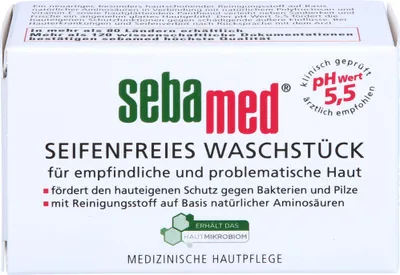 Produktbild von SEBAMED SEIFENFREIES WASCHSTUECK, 50 g XPK