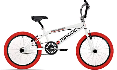 Produktbild von Royal Freestyle BMX 20 - Bugatti - Weiß mit roten Reifen