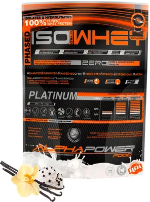 Imagen del producto de 5S CFM ISOWHEY 1 kg, sabor vainilla cremosa, chocolate crujiente