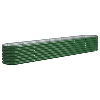 Produktbild von vidaXL Hochbeet Verzinkter Stahl 260x40x36 cm Grün