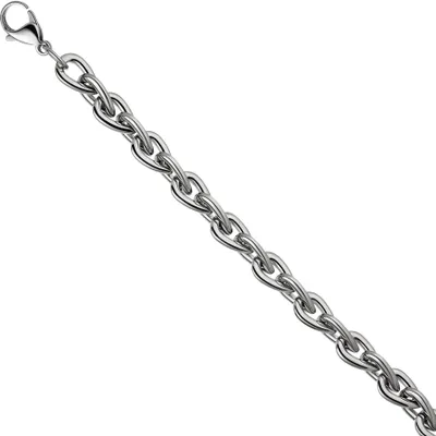 Produktbild von JOBO Armband aus Edelstahl 21 cm Karabiner