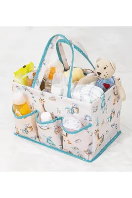 Produktbild von Evila Originals, ALS-04348, Korb, Blau, 100 % POLYPROPYLEN, 30 x 21 x 20 cm