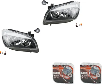 Immagine prodotto di Johns, set di fari + Osram Night Breaker Laser adatto per BMW X1 E84 03/09-06/12 63112990001 2990001 63112990002 2990002 63176924655 6924655 63