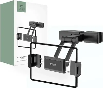 Immagine prodotto di Tech-Protect V2 Supporto estensibile per poggiatesta auto nero
