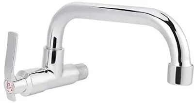 Produktbild von Messing/Wandkraan 22-30mm - Kaltwasserhahn - 25cm/20cm - Einfach zu installieren - Für Gartendurchmesser 22-30mm - Küchenhahn