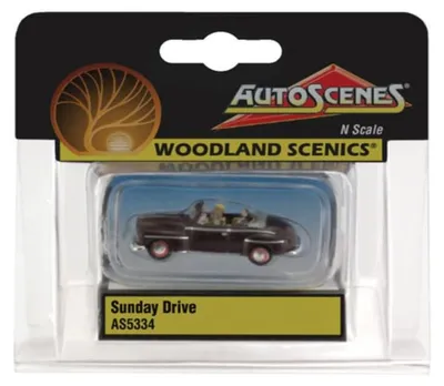 Figuren-Set Spur N 1:160 – Cabrio, Familie, Sonntagsausflug