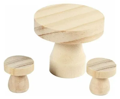 Produktbild von Creativ Company 56513, Unvollendeter handwerklicher Holzzuschnitt, Holz, 3 Stück(e)