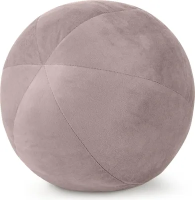 Immagine prodotto di Cuscino decorativo a sfera - cuscino abbracciante GAJANA rosa cipria Ø 24 cm Mybesthome