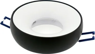 Image de Spot plafonnier rond blanc et noir GU10 Coloseum ID-1067 Idealed