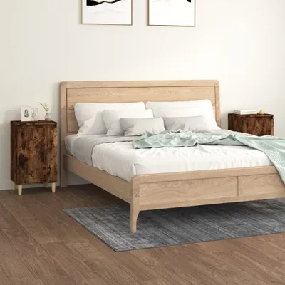 Produktbild von Nachttische 2 Stk. Räuchereiche 40x35x70 cm Holzwerkstoff , Nachttische & -schränke Design 2024