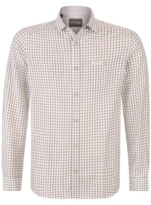 Productafbeelding van Stockerpoint heren traditionele blouse Campos3, maat S-4XL. Traditioneel en modern