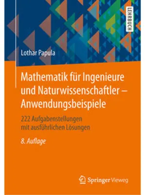 Obrázek produktu pro Mathematik für Ingenieure und Naturwissenschaftler - Anwendungsbeispiele