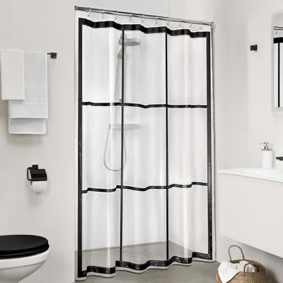 Produktbild von Sealskin Duschvorhang Brix Transparent