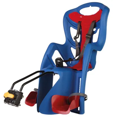 Zdjęcie produktu dla Fotelik rowerowy Bellelli Pepe Standard MultiFix Rear Frame – montowany z tyłu na ramie kolor electric blue 01PPS00001