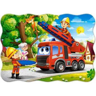 Zdjęcie produktu dla CASTORLAND Puzzle Strażacy 30 elementów