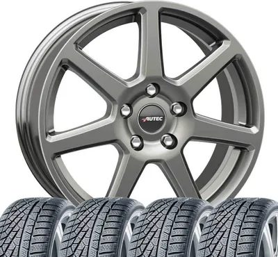 Obrázok produktu pre Kompletné kolesá Zimné kolesá Zimné kompletné kolesá Pneumatiky s diskami Tallin 7,5x18 ET45 5x114,3 kompatibilné s Mazda CX-60