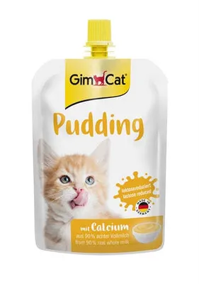 Produktbild von Gimcat Pudding classic, Leckerli, Katze, Universal, Milch, 150 g
