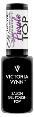 Immagine prodotto di Gel di finitura TOP Shimmer Purple senza sgrossatura 8 ml