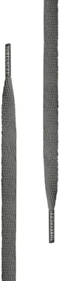 Produktbild von Tubelaces Schnürsenkel White Flat Darkgrey-140cm
