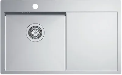 Produktbild von Alveus Quarto - Spüle 780x480 mm, links, Edelstahl 1124384