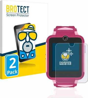 Produktbild von 2x BROTECT Schutzfolie für TCL Movetime Family Watch MT42X Displayschutz Displayschutzfolie Folie Matt Entspiegelungsfolie