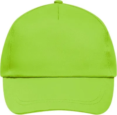 Produktbild von Promo Cap mit leicht laminiertem Frontpanel lime-green, Gr. one size