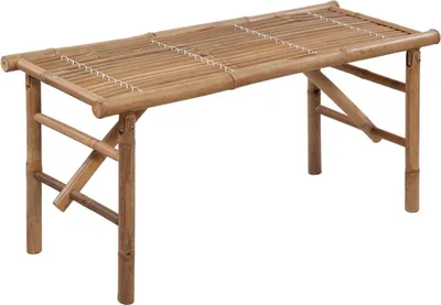 Obrázok produktu pre vidaXL Skladacia záhradná lavička so sedadlom 118 cm Bambus
