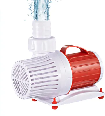 Zdjęcie produktu dla Pompa wodna dla płazów o zmiennej częstotliwości, 2000 l/h, wyjątkowo cicha technologia sinusoidalna, DC24V, pompa wodna do akwarium, odpowiednia do wody słodkiej i słonej