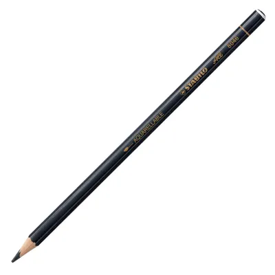 Produktbild von Buntstift für fast alle Oberflächen - STABILO All - Einzelstift - schwarz