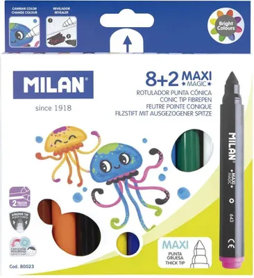Obrázek produktu pro Pastelky MILAN 8+2 magické