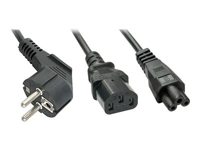 Obrázok produktu pre Lindy Stromkabel - CEE 7/7 (S) bis IEC 60320 C13, IEC 60320 C5