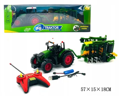 Produktbild von Gazelo Traktor mit Siewnik ferngesteuert für Kinder