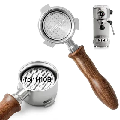 Bodenloser Portafilter 51 mm 3-Ohr für H10B, Edelstahl