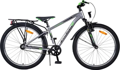 Produktbild von Volare Cross Kinderfahrrad - Jungen - 24 Zoll - Dunkelgrau