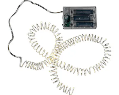 Produktbild von LED-Lichterkette Timer warmweiß 40 Lichter 4 m