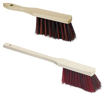 Produktbild von Set 1x Industriehandfeger 28 cm + 1x Langstielhandfeger Arenga/Elaston 43 cm