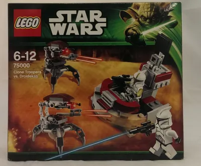 Produktbild von Lego 75000 Star Wars Clone Troopers vs. Droidekas