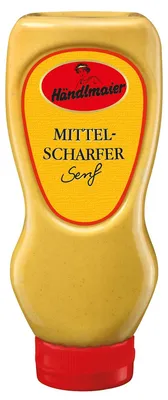 Immagine prodotto di Senape media piccante Händlmaier in flacone da spremere Vegan 400ml